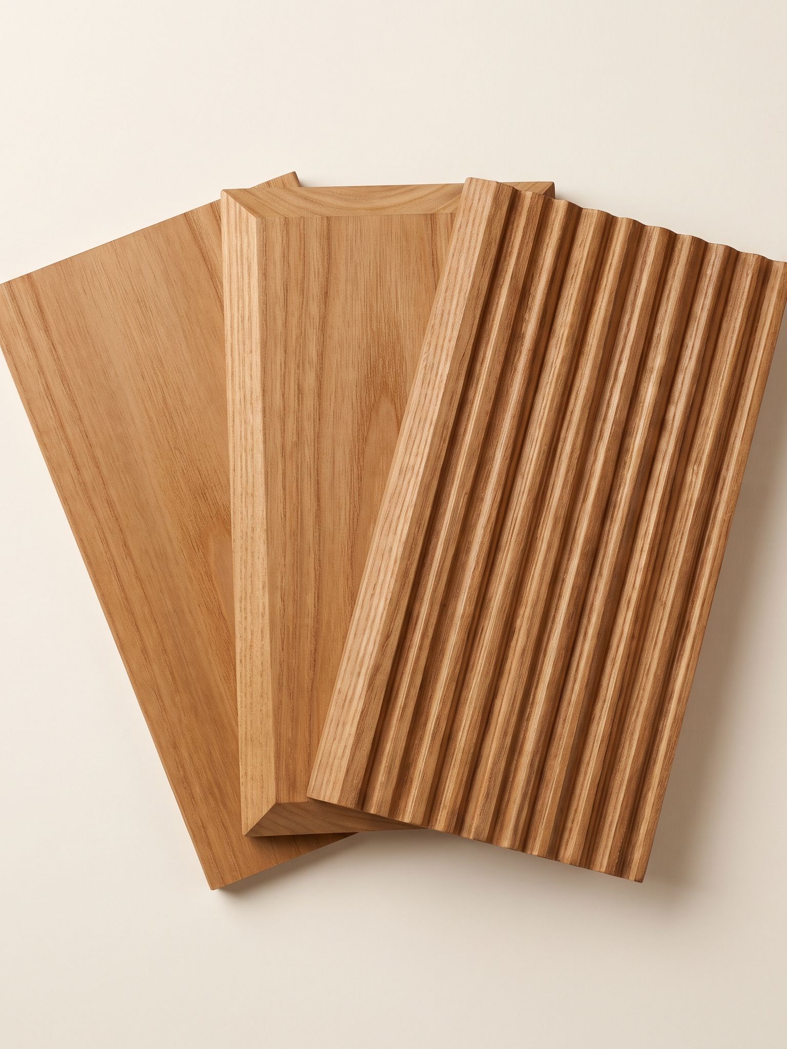 Finished ash boards